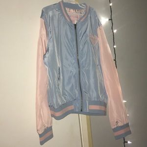Pastel Melanie Martinez bomber jacket